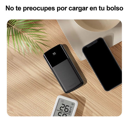 Batería Power Bank 10.000 MAH 15 W.